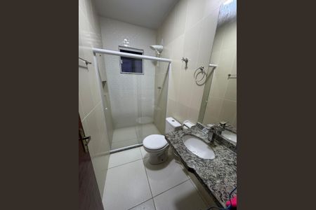 Banheiro de apartamento para alugar com 1 quarto, 49m² em Guaratiba, Maricá