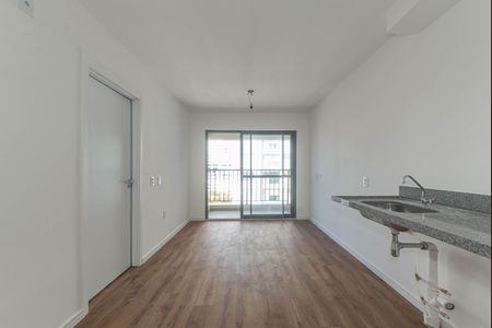 Sala - Cozinha Integrada de kitnet/studio à venda com 1 quarto, 30m² em Vila Cordeiro, São Paulo