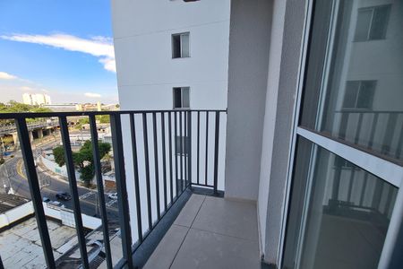Varanda da Sala de apartamento à venda com 2 quartos, 37m² em Vila Independência, São Paulo