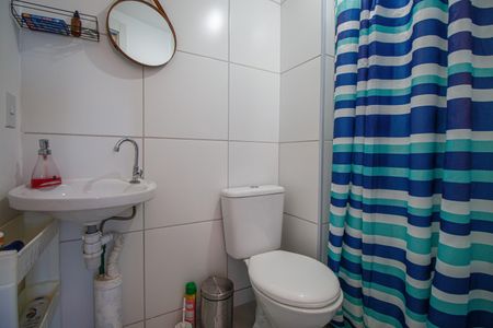 Apartamento para alugar com 52m², 2 quartos e sem vagaBanheiro