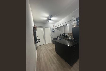 Sala de apartamento à venda com 1 quarto, 34m² em Vila Osasco, Osasco
