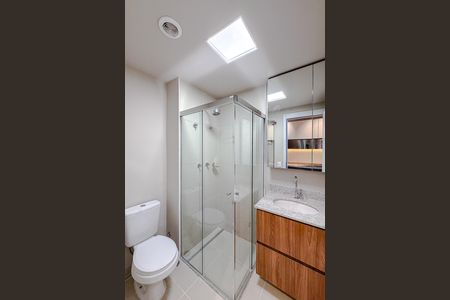 Studio para alugar com 28m², 1 quarto e sem vaga Studio para alugar com 28m², 1 quarto e sem vagaBanheiro