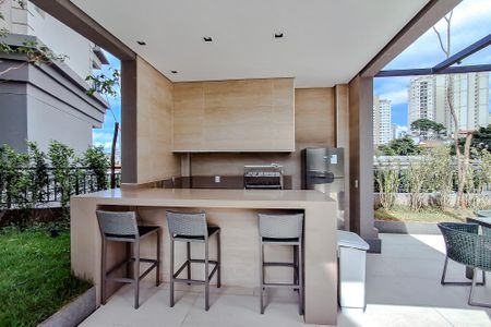 Studio para alugar com 28m², 1 quarto e sem vaga Studio para alugar com 28m², 1 quarto e sem vagaÁrea comum - Churrasqueira