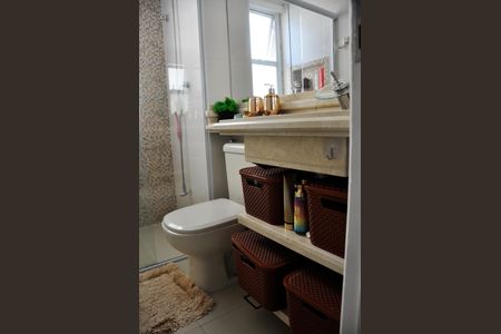 Apartamento para alugar com 65m², 3 quartos e 2 vagas Apartamento para alugar com 65m², 3 quartos e 2 vagasDetalhe - Banheiro Social
