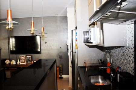 Apartamento para alugar com 65m², 3 quartos e 2 vagas Apartamento para alugar com 65m², 3 quartos e 2 vagasDetalhe - Cozinha Americana