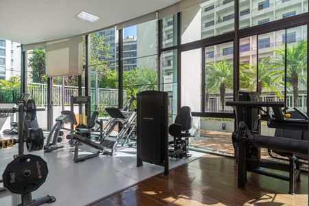 Apartamento à venda com 47m², 1 quarto e 1 vaga Apartamento à venda com 47m², 1 quarto e 1 vagaÁrea comum - Academia