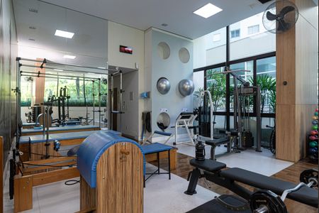 Apartamento à venda com 47m², 1 quarto e 1 vaga Apartamento à venda com 47m², 1 quarto e 1 vagaÁrea comum - Academia