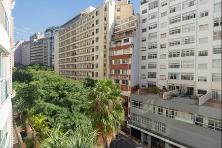 Vista da Varanda da Sala de apartamento à venda com 1 quarto, 47m² em Bela Vista, São Paulo