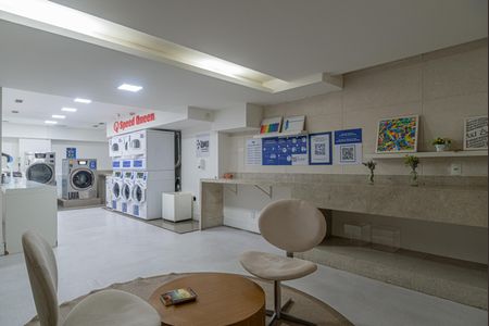 Apartamento à venda com 47m², 1 quarto e 1 vaga Apartamento à venda com 47m², 1 quarto e 1 vagaÁrea comum - Lavanderia