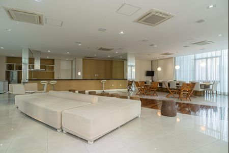 Apartamento à venda com 47m², 1 quarto e 1 vaga Apartamento à venda com 47m², 1 quarto e 1 vagaÁrea comum - Salão de festas
