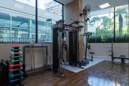 Apartamento à venda com 47m², 1 quarto e 1 vaga Apartamento à venda com 47m², 1 quarto e 1 vagaÁrea comum - Academia