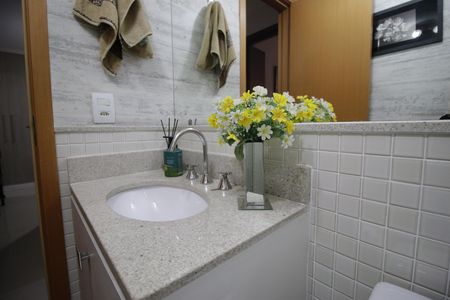 Apartamento à venda com 112m², 3 quartos e 2 vagasBanheiro