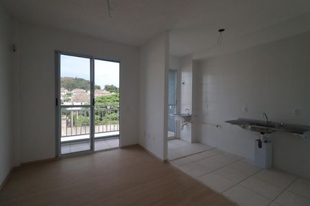 Sala de apartamento para alugar com 2 quartos, 47m² em Maubisa, Ribeirão Preto