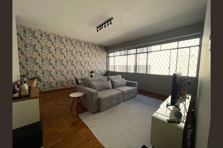 Sala de apartamento à venda com 3 quartos, 120m² em Santo Agostinho, Belo Horizonte