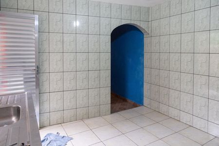Cozinha de casa para alugar com 1 quarto, 40m² em Jardim Santa Maria, Guarulhos