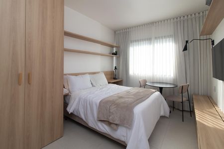 Sala/Quarto de apartamento para alugar com 1 quarto, 25m² em Centro Histórico, Porto Alegre