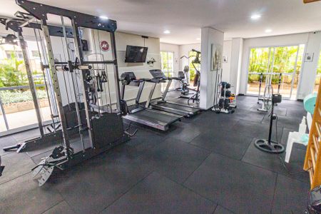 Apartamento para alugar com 60m², 2 quartos e 2 vagas Apartamento para alugar com 60m², 2 quartos e 2 vagasÁrea comum - Academia