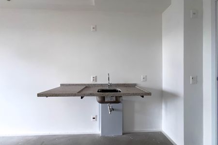 Cozinha de kitnet/studio à venda com 1 quarto, 28m² em Sacomã, São Paulo