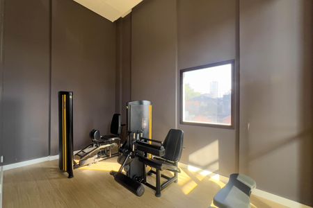 Studio à venda com 28m², 1 quarto e sem vaga Studio à venda com 28m², 1 quarto e sem vagaAcademia
