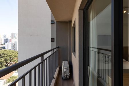 Varanda de kitnet/studio para alugar com 1 quarto, 26m² em Perdizes, São Paulo