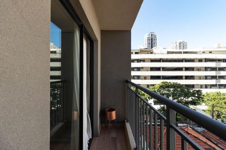 Varanda de kitnet/studio para alugar com 1 quarto, 26m² em Perdizes, São Paulo