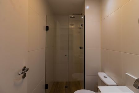 Studio para alugar com 26m², 1 quarto e sem vaga Studio para alugar com 26m², 1 quarto e sem vagaBanheiro