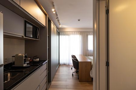 Studio para alugar com 26m², 1 quarto e sem vaga Studio para alugar com 26m², 1 quarto e sem vagaCozinha