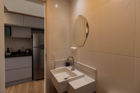 Studio para alugar com 26m², 1 quarto e sem vagaBanheiro