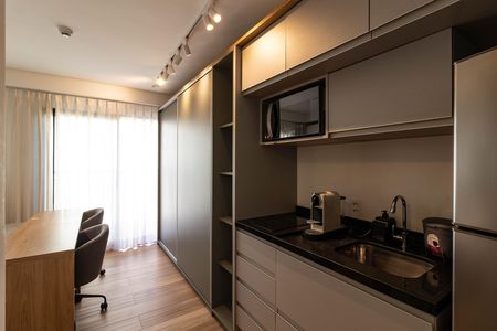Studio para alugar com 26m², 1 quarto e sem vaga Studio para alugar com 26m², 1 quarto e sem vagaCozinha