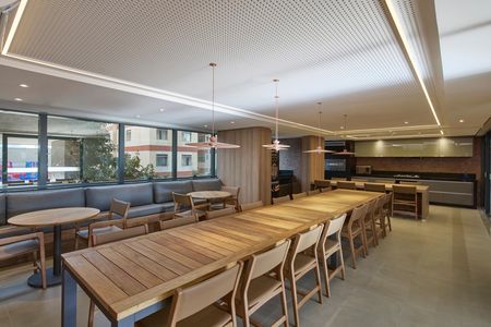 Apartamento à venda com 63m², 2 quartos e 2 vagas Apartamento à venda com 63m², 2 quartos e 2 vagasEspaço gourmet