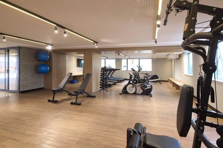 Apartamento à venda com 63m², 2 quartos e 2 vagas Apartamento à venda com 63m², 2 quartos e 2 vagasAcademia