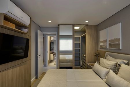 Apartamento à venda com 68m², 2 quartos e 2 vagasQuarto Suite