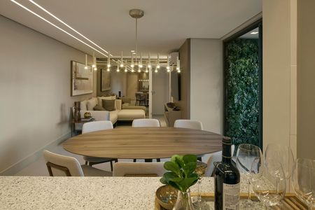 Sala de apartamento à venda com 2 quartos, 68m² em Cidade Nova, Belo Horizonte