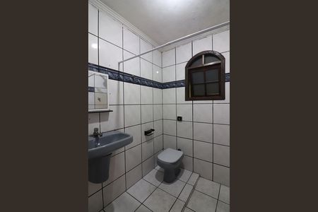 Banheiro Social de casa para alugar com 1 quarto, 60m² em Bairro dos Casa, São Bernardo do Campo