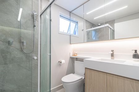 Apartamento à venda com 47m², 1 quarto e 1 vaga Apartamento à venda com 47m², 1 quarto e 1 vagaBanheiro