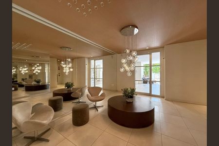 Apartamento para alugar com 56m², 1 quarto e 1 vaga Apartamento para alugar com 56m², 1 quarto e 1 vagaHall Social Bloco