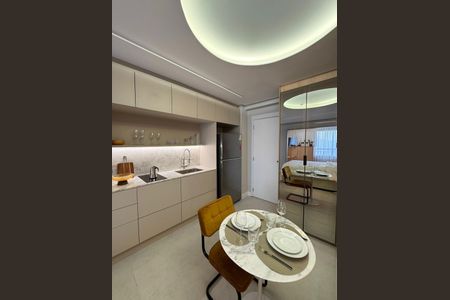 Cozinha de apartamento à venda com 1 quarto, 32m² em Sacomã, São Paulo