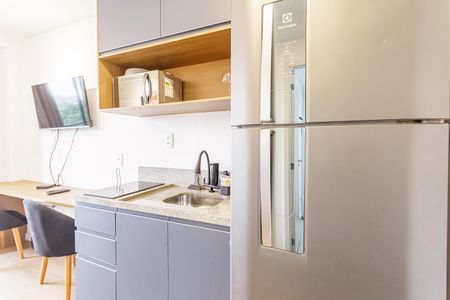 Apartamento para alugar com 27m², 1 quarto e sem vaga Apartamento para alugar com 27m², 1 quarto e sem vagaCozinha