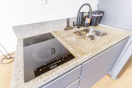 Apartamento para alugar com 27m², 1 quarto e sem vaga Apartamento para alugar com 27m², 1 quarto e sem vagaCozinha