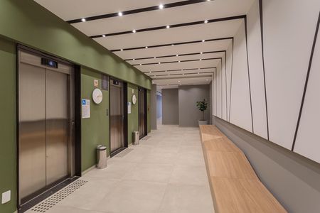 Apartamento para alugar com 27m², 1 quarto e sem vaga Apartamento para alugar com 27m², 1 quarto e sem vagaHall social