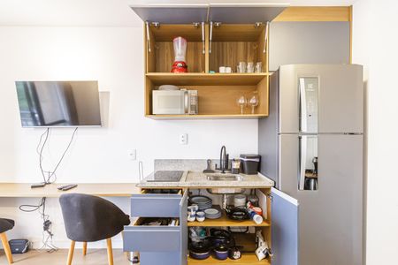 Apartamento para alugar com 27m², 1 quarto e sem vaga Apartamento para alugar com 27m², 1 quarto e sem vagaCozinha
