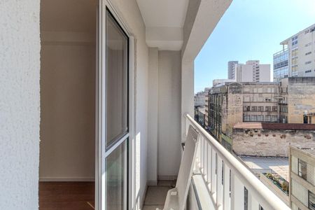 Varanda de kitnet/studio à venda com 1 quarto, 21m² em Campos Elíseos, São Paulo