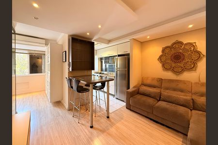 Sala de apartamento para alugar com 1 quarto, 45m² em Independência, Porto Alegre