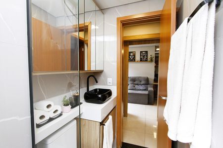 Apartamento à venda com 67m², 2 quartos e 1 vagaBanheiro Social