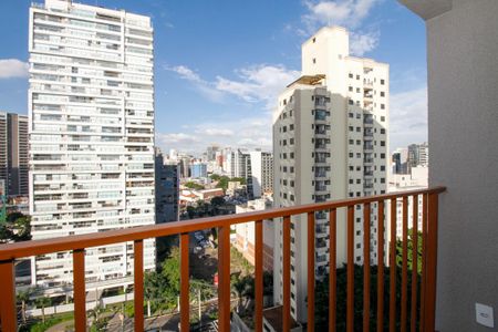 Studio para alugar com 24m², 1 quarto e sem vaga Studio para alugar com 24m², 1 quarto e sem vagaVaranda