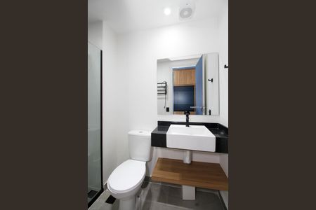 Studio para alugar com 24m², 1 quarto e sem vaga Studio para alugar com 24m², 1 quarto e sem vagaBanheiro