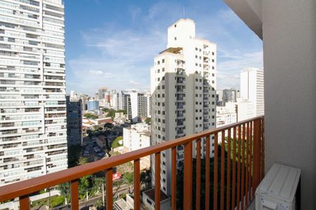 Studio para alugar com 24m², 1 quarto e sem vaga Studio para alugar com 24m², 1 quarto e sem vagaVaranda