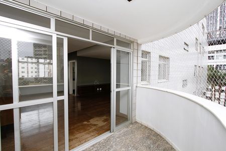 Varanda da Sala de apartamento para alugar com 3 quartos, 140m² em Gutierrez, Belo Horizonte
