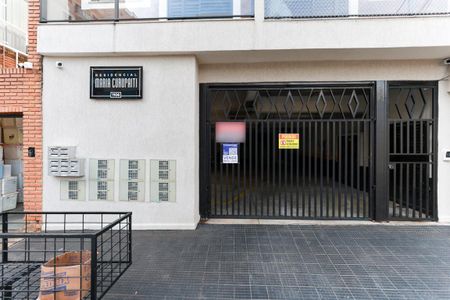 Apartamento à venda com 45m², 2 quartos e sem vagaFachada do condomínio + plaquinha