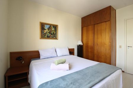 Quarto Suíte de apartamento para alugar com 1 quarto, 35m² em Indianópolis, São Paulo